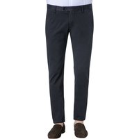 Strellson Herren Hose blau Baumwolle Slim Fit von Strellson