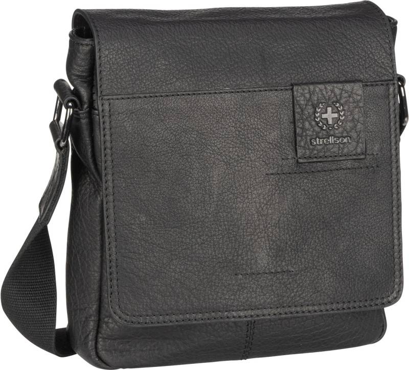 Strellson Hyde Park Jeremy Shoulderbag XSVF  in Schwarz (2.9 Liter), Umhängetasche von Strellson