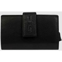 Strellson Kartenetui aus Leder Modell 'Carter c-three' in Black, Größe One Size von Strellson