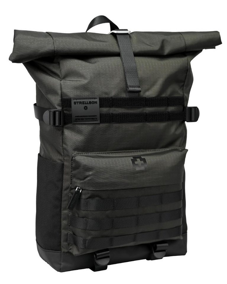 Strellson Laptoprucksack STRELLSON-STONEBRIDGE Sebastian LVF-Backpack Khaki von Strellson