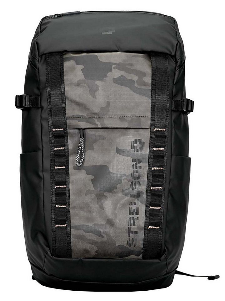 Strellson Laptoprucksack STRELLSON-Stamford-LVZ-LAWRENCE Backpack 900 Black 26,5x56x14 von Strellson