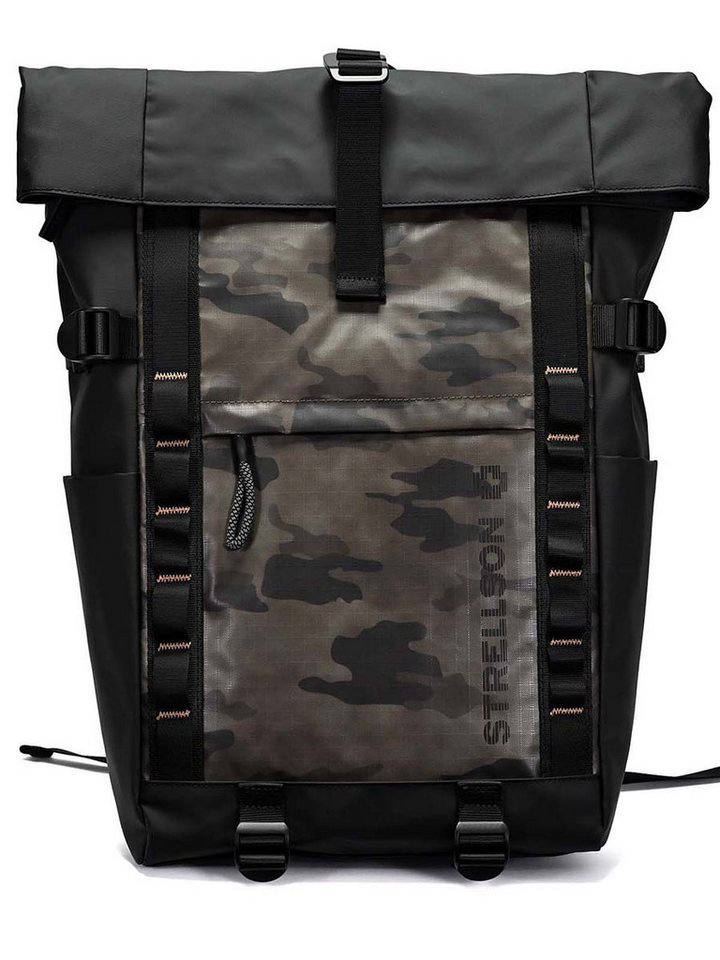 Strellson Laptoprucksack STRELLSON-Stamford-LVF-EDDIE Backpack 900 Black 42x27x16 von Strellson