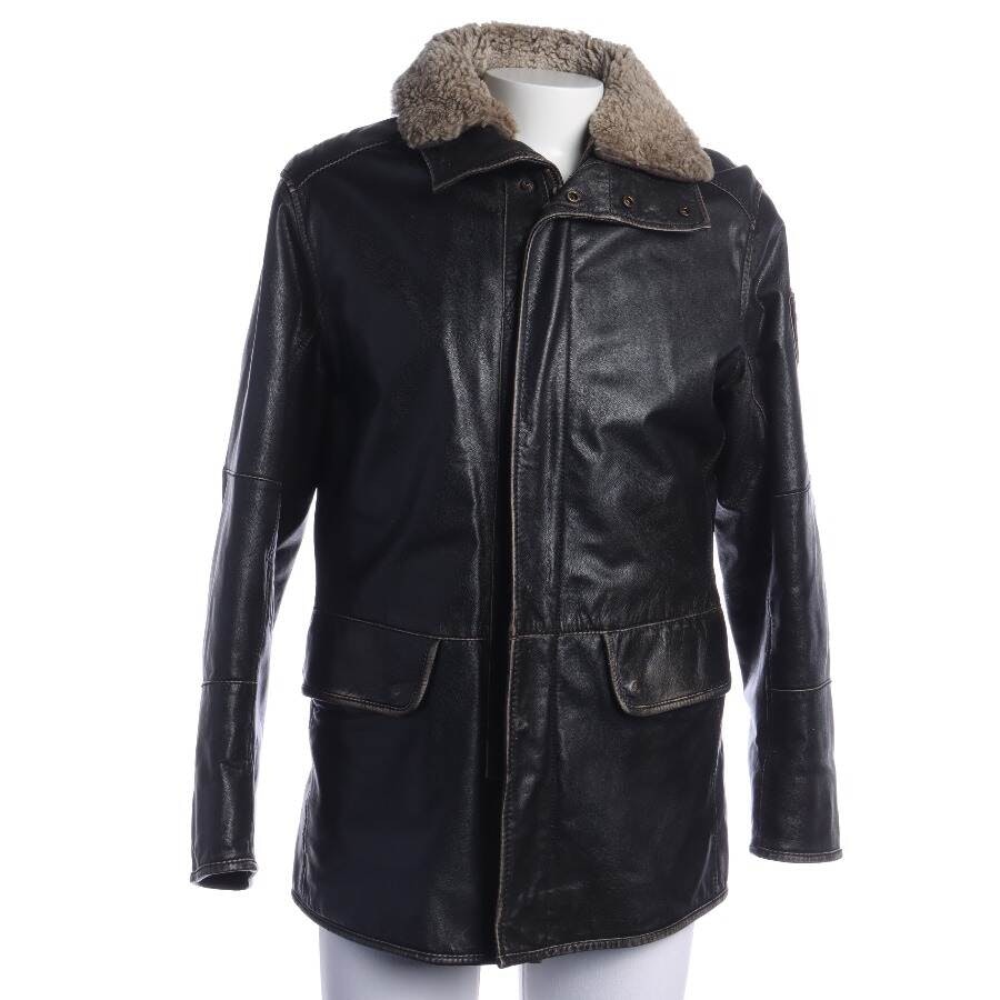 Strellson Lederjacke 48 Schwarz von Strellson