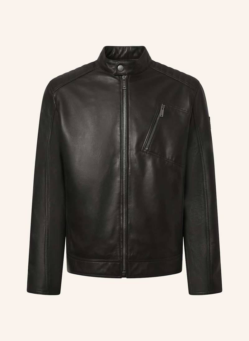 Strellson Lederjacke schwarz Strellson Lederjacke schwarz von Strellson