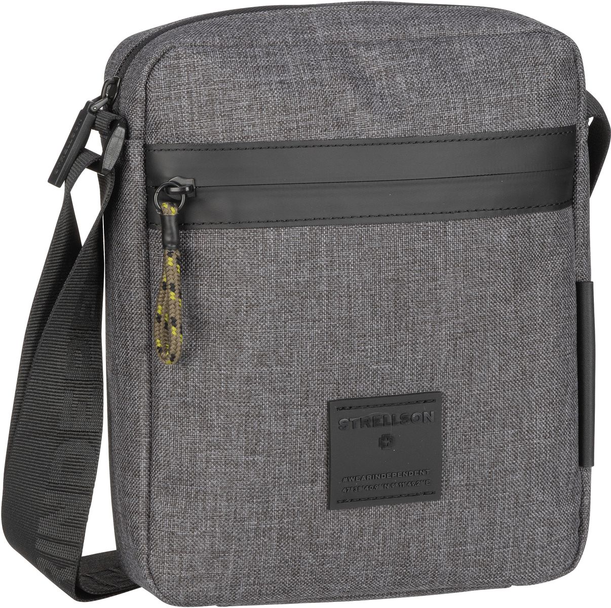 Strellson Northwood 2.0 Marcus Shoulderbag XSVZ  in Grau (2.6 Liter), Umhängetasche von Strellson