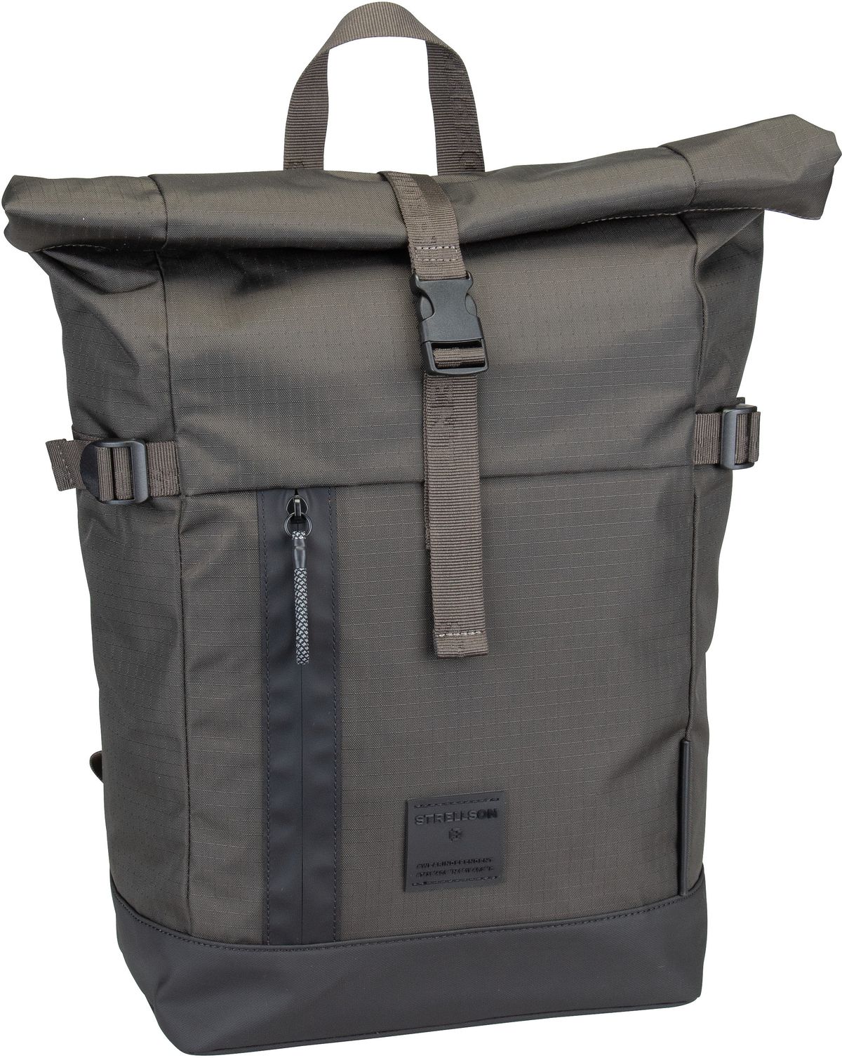 Strellson Northwood RS Eddie MVF  in Oliv (30.2 Liter), Rolltop Rucksack von Strellson