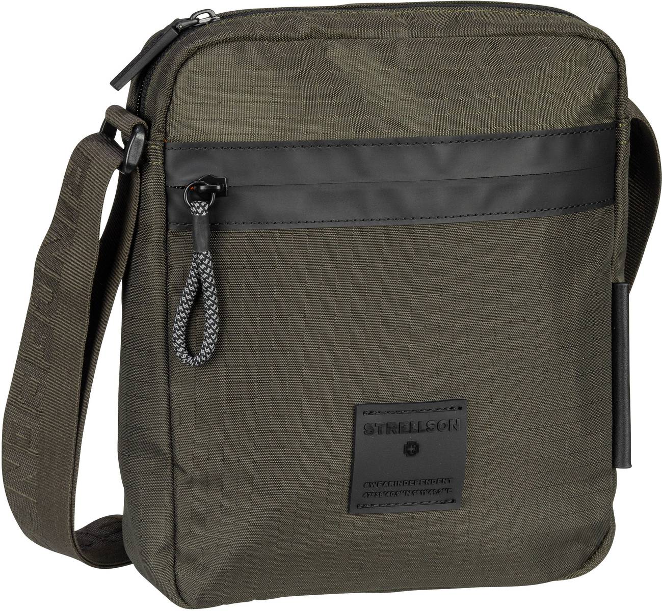 Strellson Northwood RS Marcus Shoulderbag XSVZ  in Oliv (2.6 Liter), Umhängetasche von Strellson