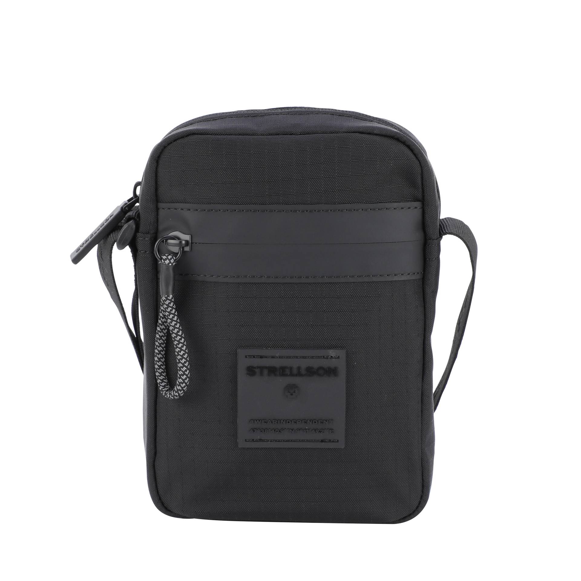 Strellson - Northwood Rs Clint Shoulderbag Xsvz black - Gr. - XS von Strellson