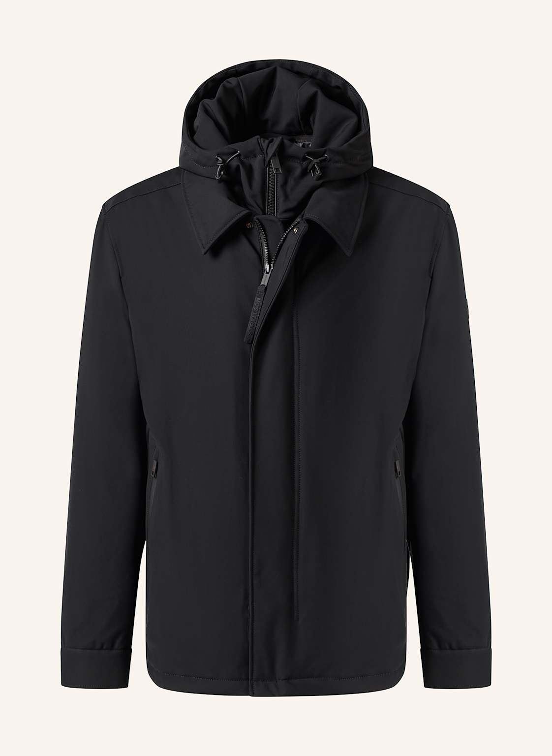 Strellson Parka Belluno Flex schwarz von Strellson