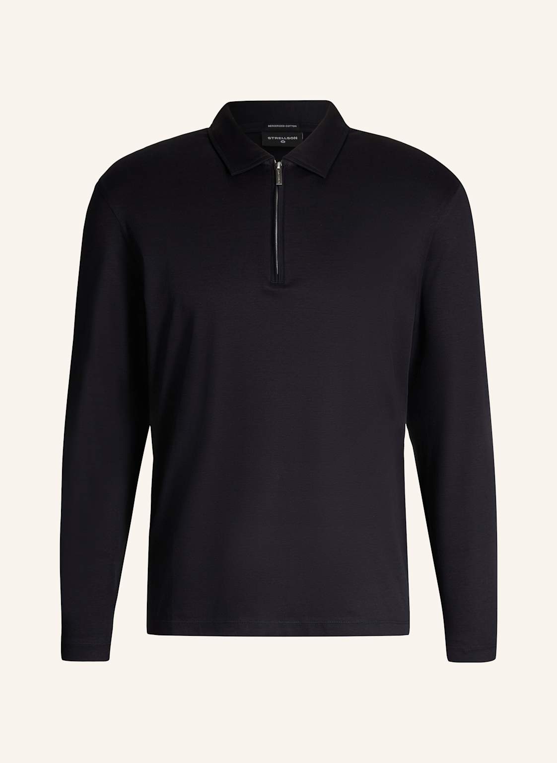 Strellson Polo-Longsleeve Pepe blau von Strellson