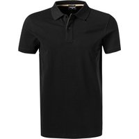 Strellson Herren Polo-Shirt schwarz Baumwoll-Piqué von Strellson