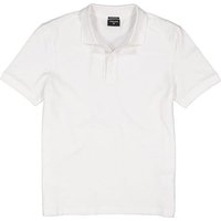 Strellson Herren Polo-Shirt weiß Baumwoll-Piqué von Strellson