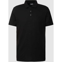 Strellson Poloshirt mit Strukturmuster Modell 'Fadu' in Black, Größe L von Strellson