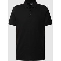 Strellson Poloshirt mit Strukturmuster Modell 'Fadu' in Black, Größe XL von Strellson