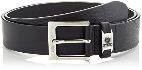 Strellson Premium Herren 3096 STRELLSON Belt 4 cm/NOS Gürtel, Schwarz (Black 001), 674 (Herstellergröße: 90) von Strellson