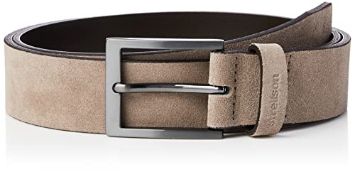 Strellson Premium Herren 3210 Gürtel, Taupe, 110 von Strellson