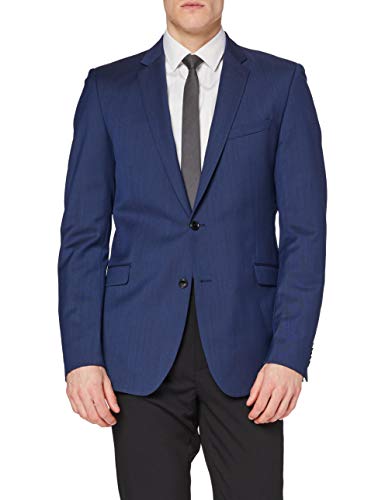 Strellson Premium Herren Allen Anzugjacke, Blau (Blau 410), (Herstellergröße: 25) von Strellson