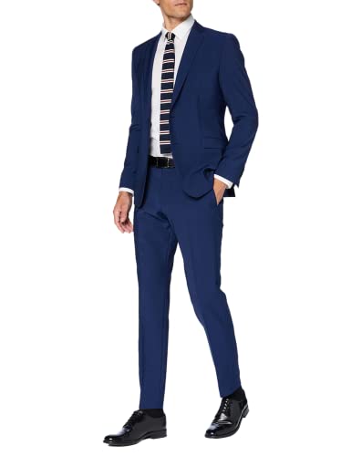 Strellson Premium Herren Allen-Mercer Kostüm-Set, Bright Blue 430, 90 von Strellson