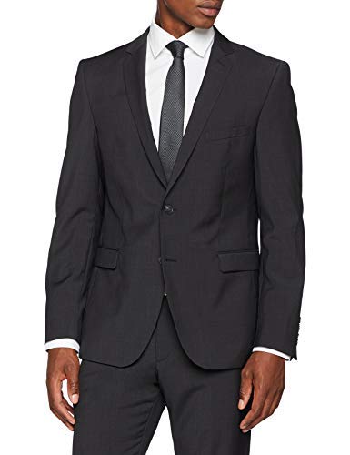 Strellson Premium Herren Anzugjacke 11 Rick 10000373, Grau (Dark Grey 023), 44 (Herstellergröße:44) von Strellson