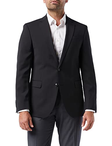 Strellson Premium Herren Anzugjacke 11 Rick 10000373, Schwarz (Black 001), 102 (Herstellergröße:102) von Strellson