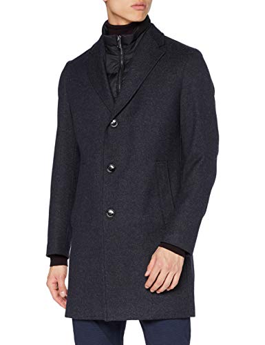 Strellson Premium Herren Baronz Wollmantel, Dark Blue 402, 58 von Strellson