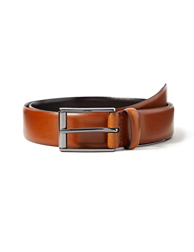 Strellson Premium Herren Belt Gürtel, Braun (Cognac 55), 100 cm von Strellson