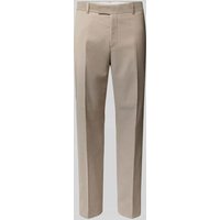 Strellson Regular Fit Anzughose mit Gürtelschlaufen Modell 'Melwin2' in Sand, Größe 26 von Strellson
