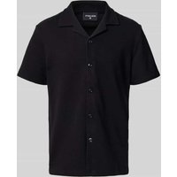 Strellson Regular Fit Freizeithemd aus reiner Baumwolle in Black, Größe XXL von Strellson