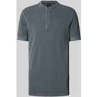 Strellson Regular Fit Poloshirt mit Maokragen Modell 'Phillip' in Black, Größe XL von Strellson