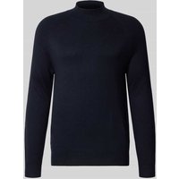 Strellson Regular Fit Strickpullover aus Baumwoll-Mix Modell 'TITO' in Dunkelblau, Größe XXL von Strellson
