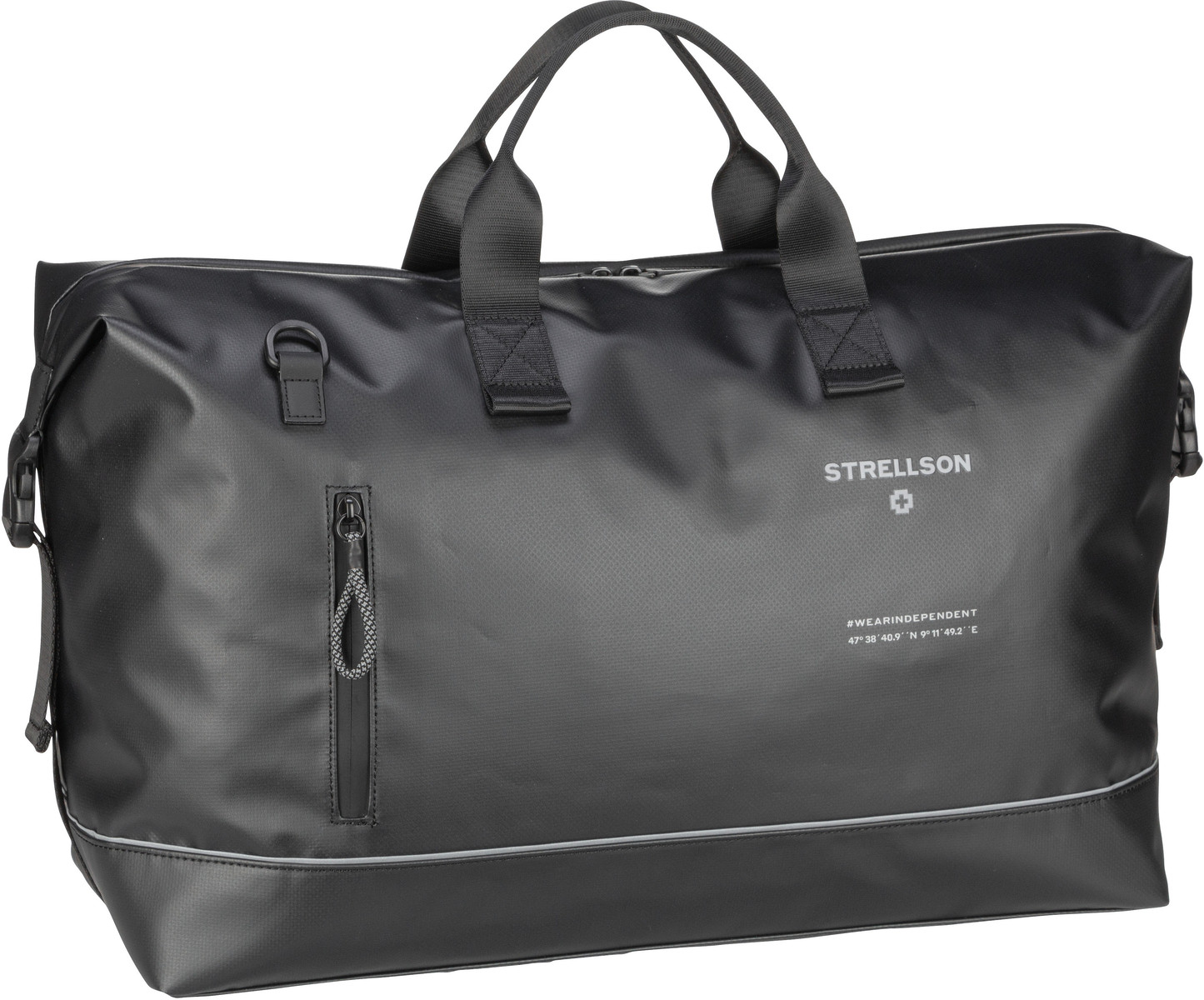 Strellson Stockwell 2.0 Landon Weekender MHZ  in Schwarz (35.3 Liter), Reisetasche von Strellson