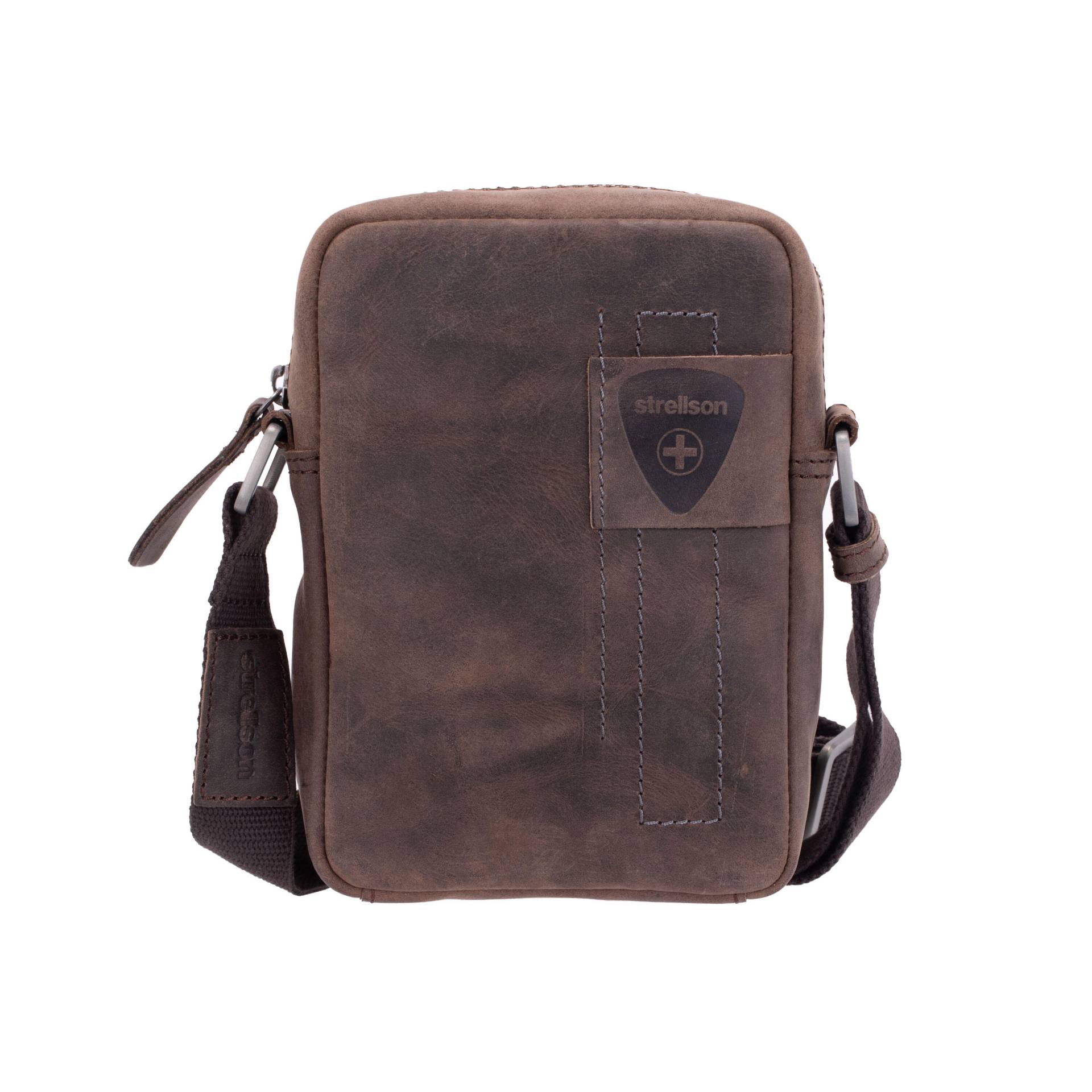 Strellson - Richmond Clint Shoulderbag Xsvz darkbrown - Gr. - XS von Strellson