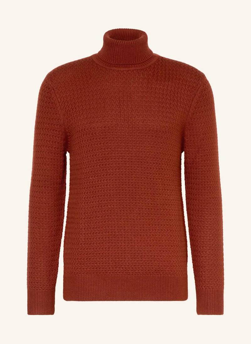 Strellson Rollkragenpullover Hamilton braun von Strellson