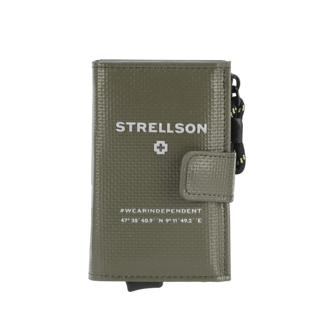 Strellson - STOCKWELL Kreditkartenetui Stockwell 2.0 C-Four E-Cage S V8 Khaki oliv von Strellson