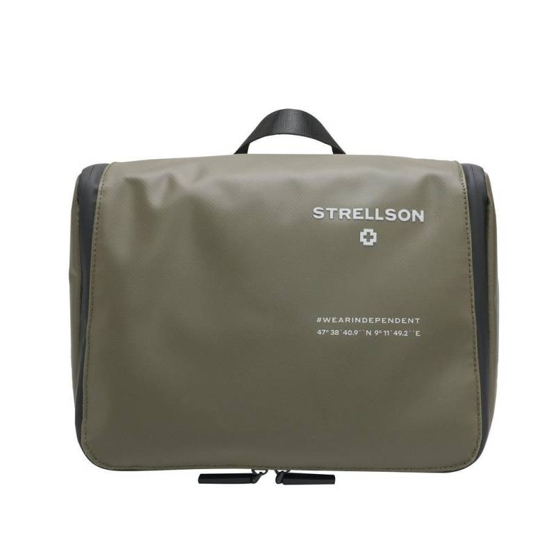 Strellson - STOCKWELL Toilettasche Benny L Khaki khaki 603 - Gr. - S von Strellson