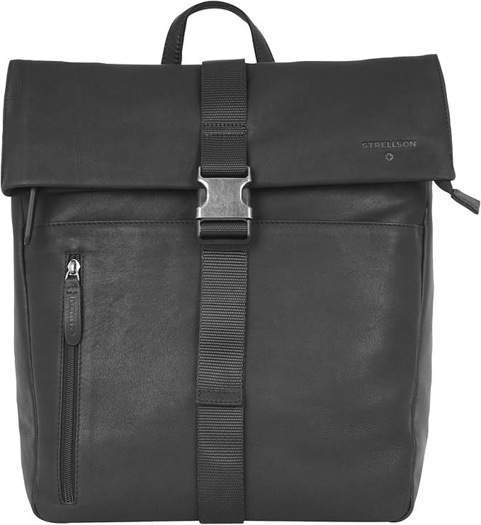 Strellson - STRATFORD Businessrucksack Eddie Black black 900 - Gr. - L von Strellson
