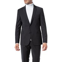 Strellson Herren Sakko schwarz Schurwoll-Stretch Slim Fit von Strellson