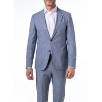 Strellson Herren Sakko blau Baumwoll-Leinen meliert Slim Fit von Strellson