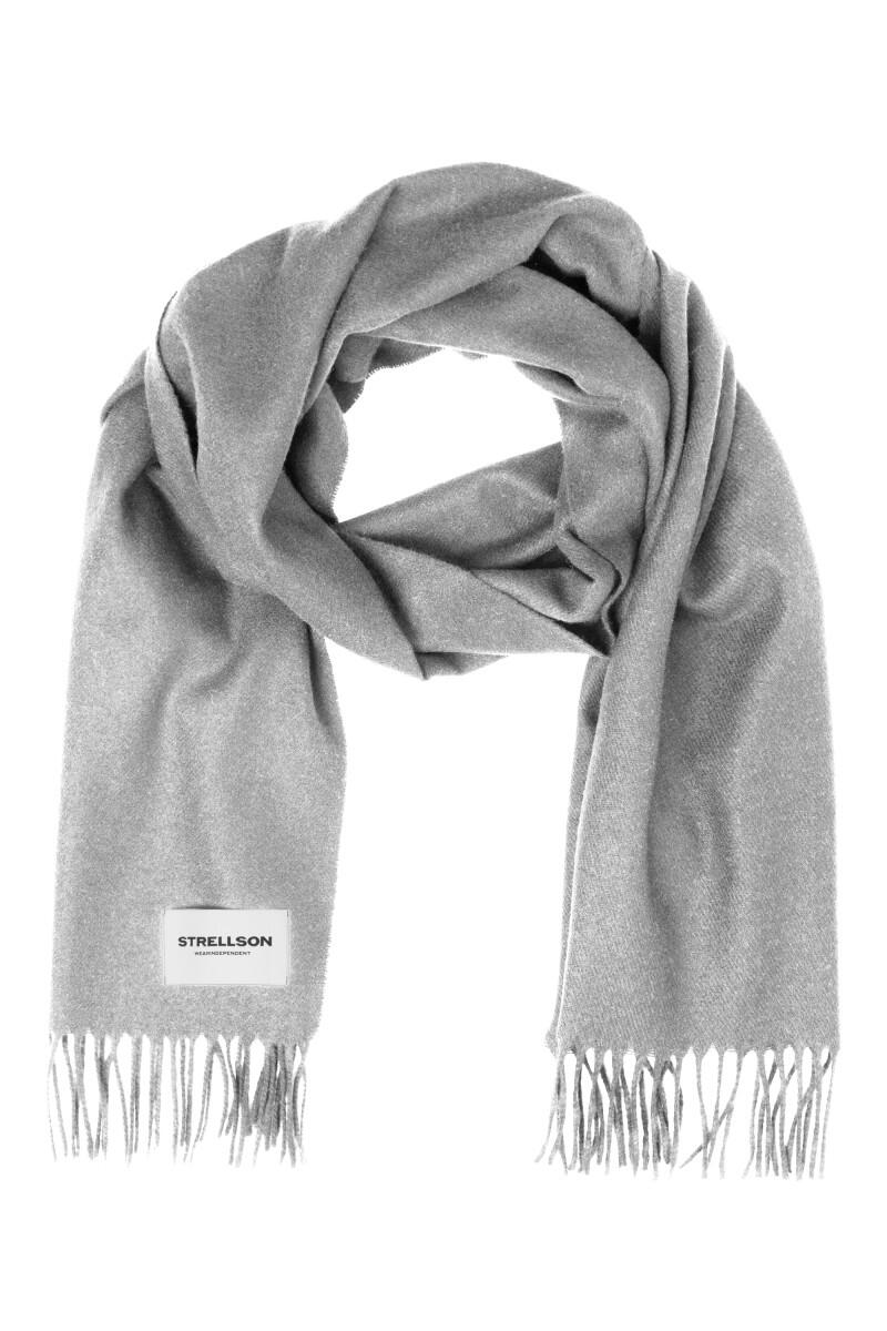 Strellson - Schal mit Fransen grau - Gr. - ONE von Strellson