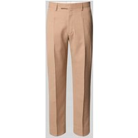 Strellson Slim Fit Anzughose mit Bügelfalten Modell 'Kynd' in Rostrot, Größe 106 von Strellson