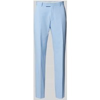 Strellson Slim Fit Anzughose mit Bügelfalten Modell 'Melwin' in Hellblau, Größe 48 von Strellson