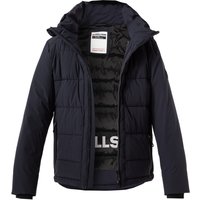 Strellson Herren Steppjacke grün Mikrofaser unifarben von Strellson