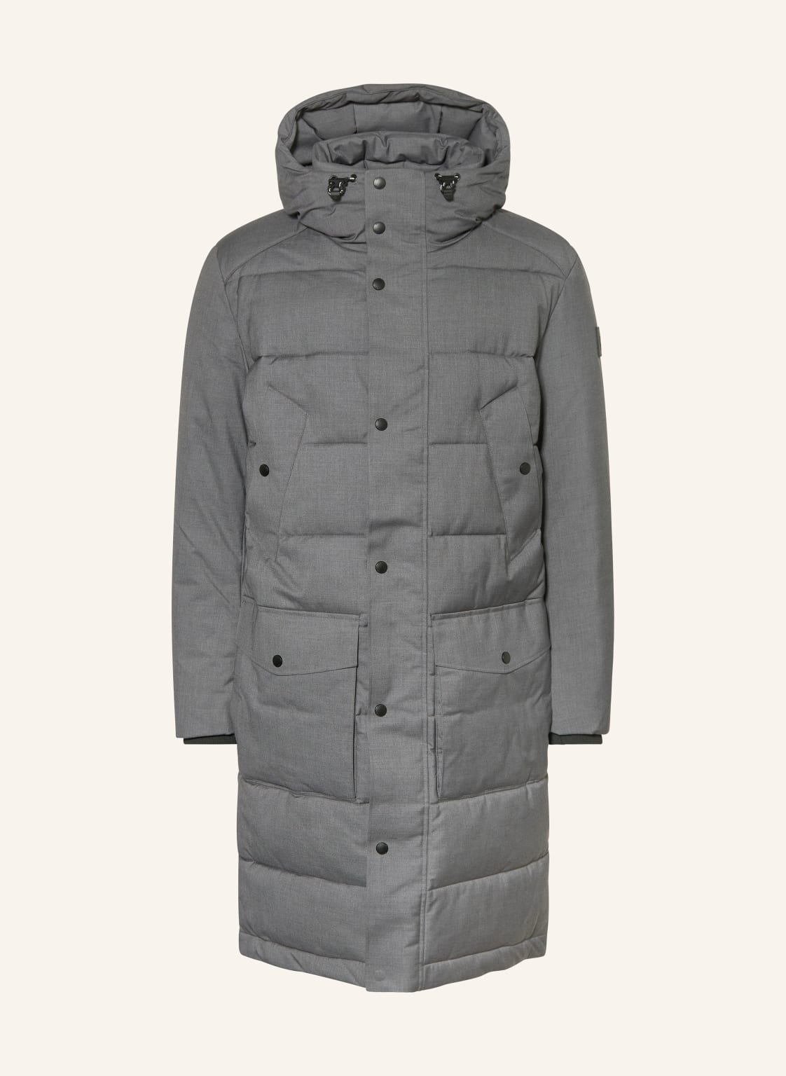 Strellson Steppmantel Mit Blende grau von Strellson