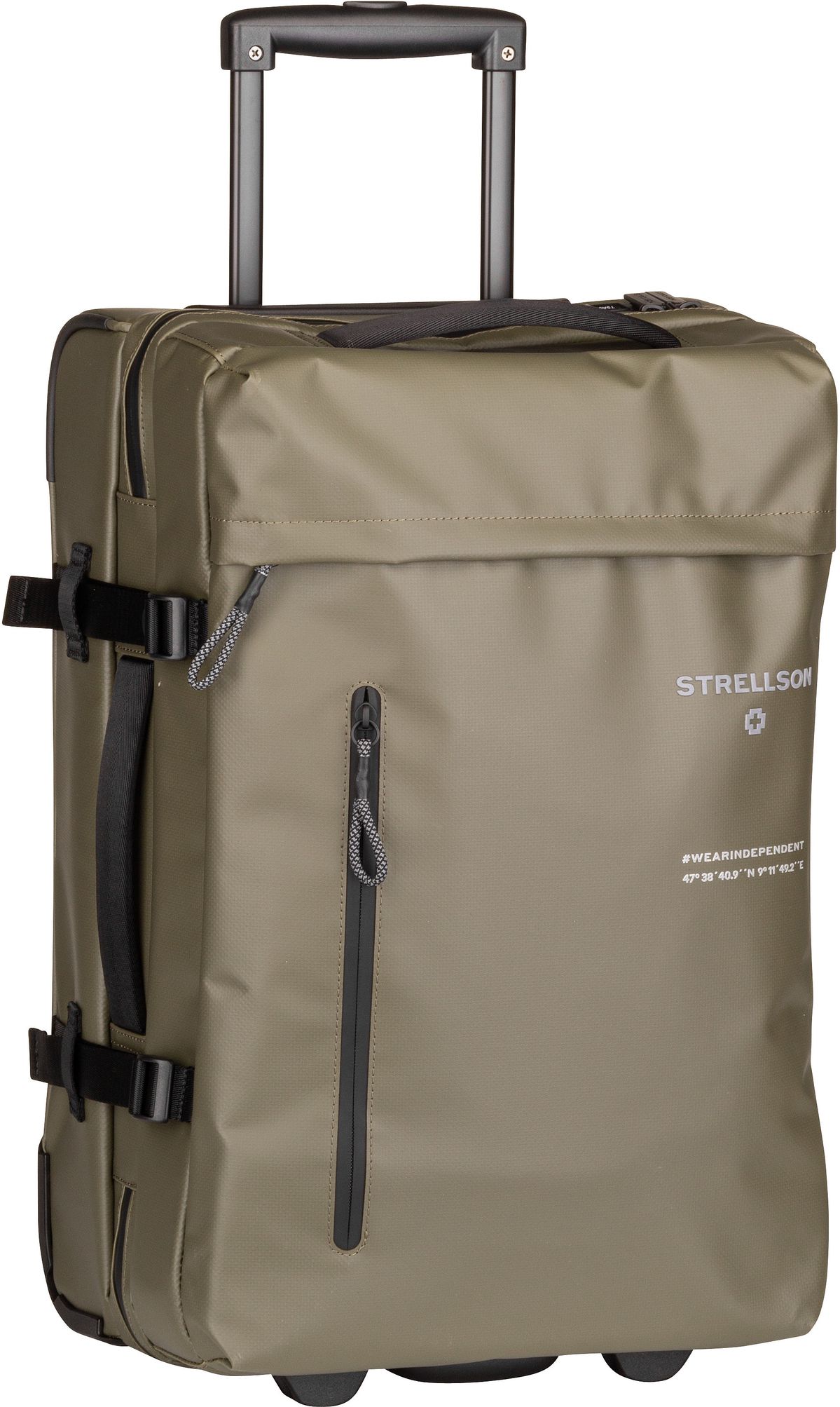 Strellson Stockwell 2.0 C55 Trolleycase SVZ  in Oliv (38.7 Liter), Koffer & Trolley von Strellson