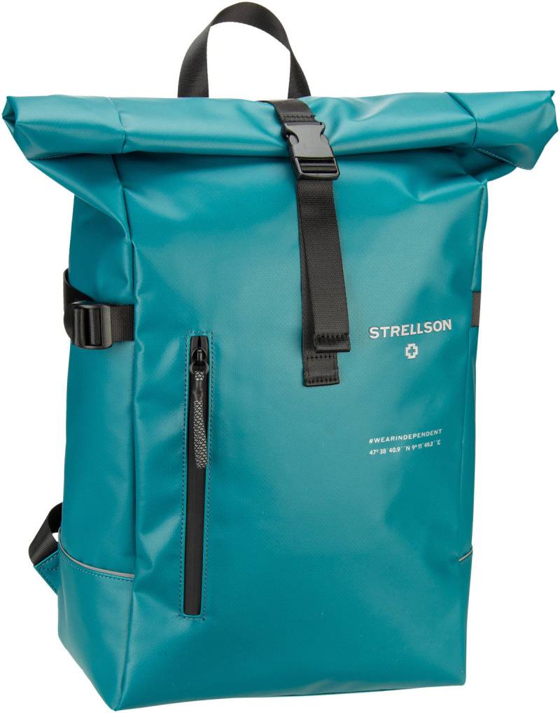 Strellson Stockwell 2.0 Eddie Backpack MVF  in Türkis (18.3 Liter), Rucksack / Backpack von Strellson