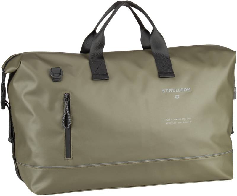 Strellson Stockwell 2.0 Landon Weekender MHZ  in Oliv (35.3 Liter), Reisetasche von Strellson