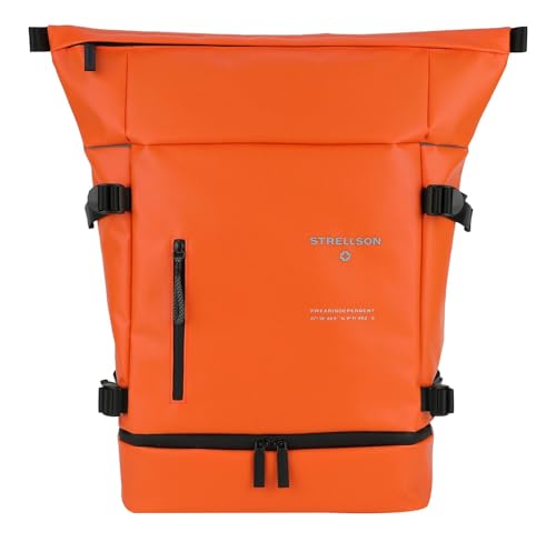 Strellson - Stockwell 2.0 Sebastian Moderucksack für Herren, Maße 50x53x16,5 cm, Orange von Strellson