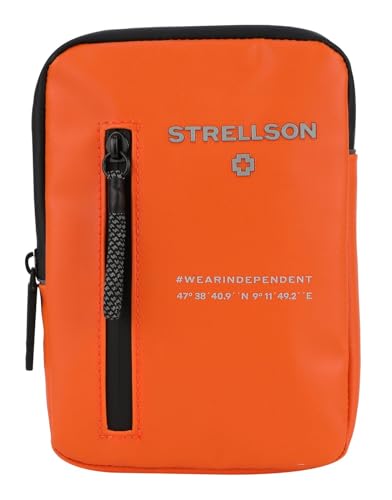 Strellson - Stockwell 2.0 brian Schultertasche für Herren, Umhängetasche mit den Maßen 13x18x2cm, Orange von Strellson