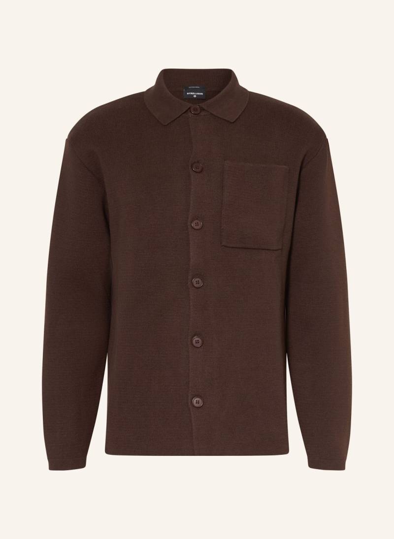 Strellson Strickjacke Aiden braun von Strellson