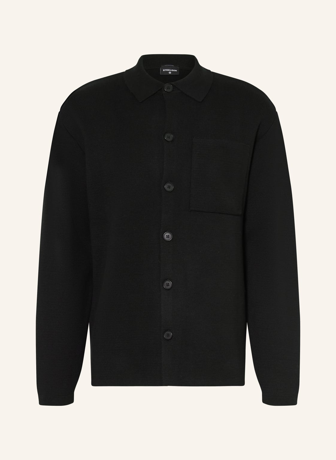 Strellson Strickjacke Aiden schwarz von Strellson